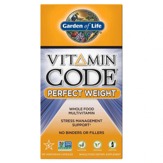 Garden of Life Vitamin Code Perfect Weight Мультивитамины для мужчин и женщин 120 капсул