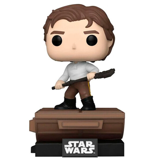 FUNKO POP Deluxe Star Wars Jabba Skiff Han Solo Exclusive Figure