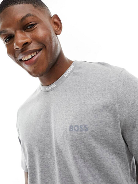 Boss Bodywear relax t-shirt in grey