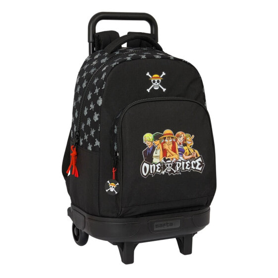 SAFTA Compact With Trolley Wheels One Piece Backpack