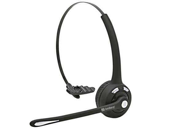 SANDBERG Bluetooth Office Headset - Headset - Head-band - Office/Call center - Black - Monaural - Wireless