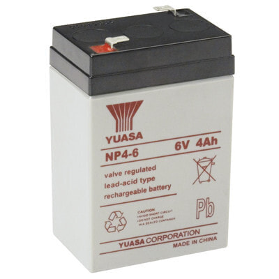 Батарея Yuasa NP4-6 6V White