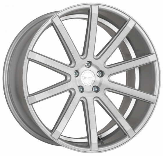 Колесный диск литой Corspeed Deville silver-brushed-surface / Undercut Color Trim weiss - DS5 9x20 ET35 - LK5/108 ML73.1