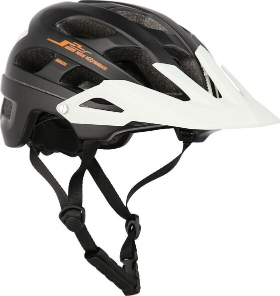 Nils Extreme Kask rowerowy na rolki/deskorolkę Nils Extreme MTW208 czarno-biały rozmiar M (53-58 cm)