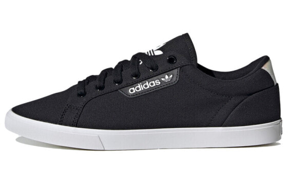 Кроссовки женские Adidas Originals Sleek Lo черно-белые (FV0743)