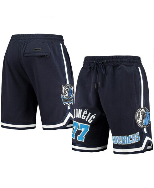 Шорты мужские Pro Standard Luka Doncic с логотипом Dallas Mavericks (цвет - темно-синий)