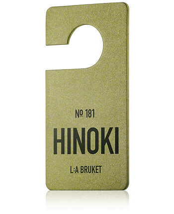 L:A BRUKET Home Fragrance 181 Fragrance Tag Hinoki