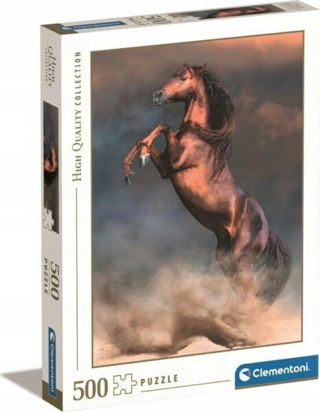 Clementoni Clementoni Puzzle 500el Dziki czerwony ogier. Wild Red Stallion 35521