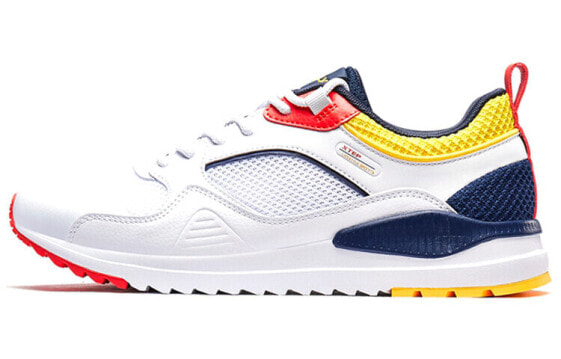 White/Blue Bailanhuang Tebu Combined Casual Sports Shoes