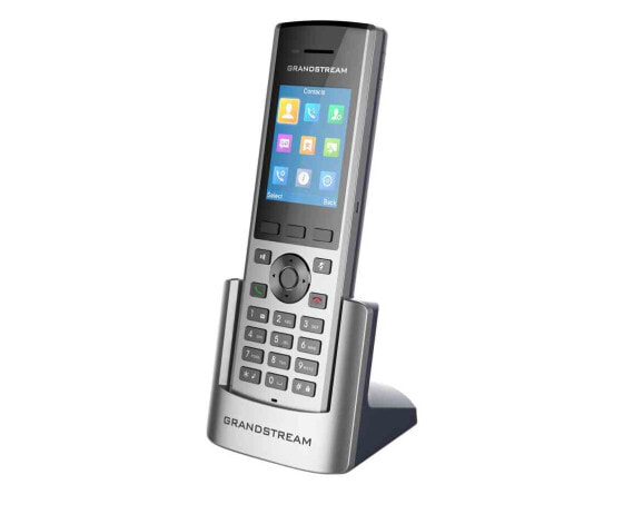 Grandstream DP730 - IP Phone - Black - Grey - Wireless handset - 50 m - 400 m - 10 lines
