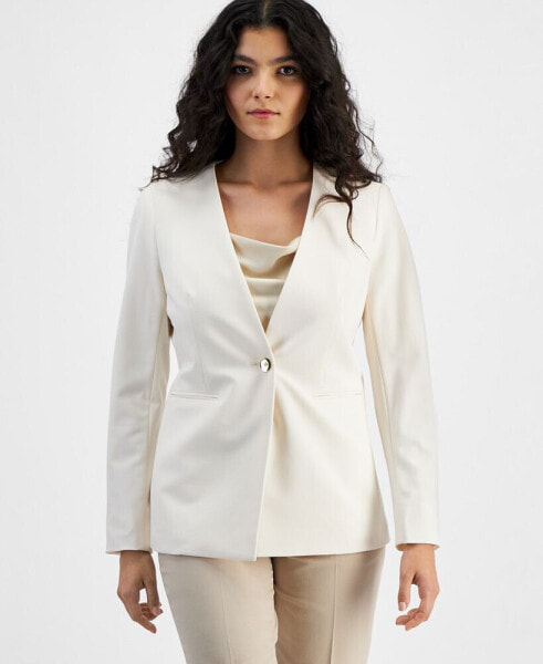 Куртка Bar III женская однобортная би-стрейч, коллекция для Macy's