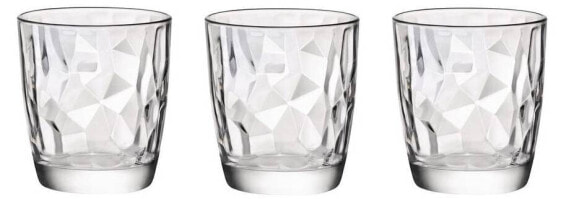 Wasserglas Diamond 3er Set