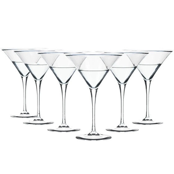 6x Cocktailglas Glas Martiniglas 145 ml