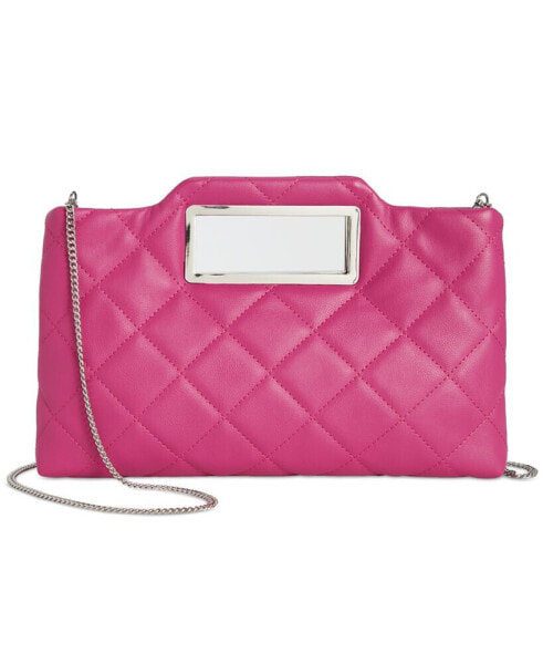 Juditth Handle Quilted Clutch, Created for Macy's