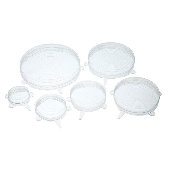 KITCHENCRAFT Set Of 6 Adjustable Kitchen Lid