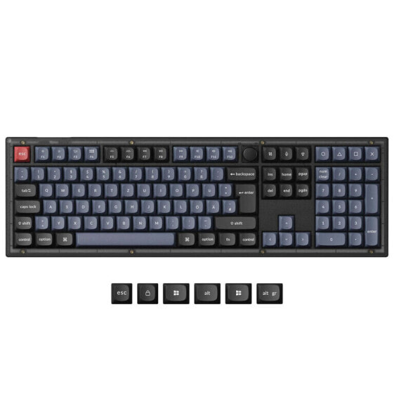 Keychron V6 Gaming Tastatur - Keychron K Pro Brown