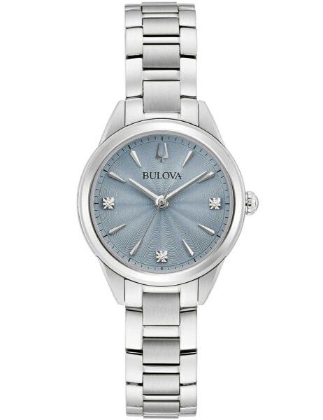 Bulova 96P255 Ladies Watch Sutton 28mm 3ATM