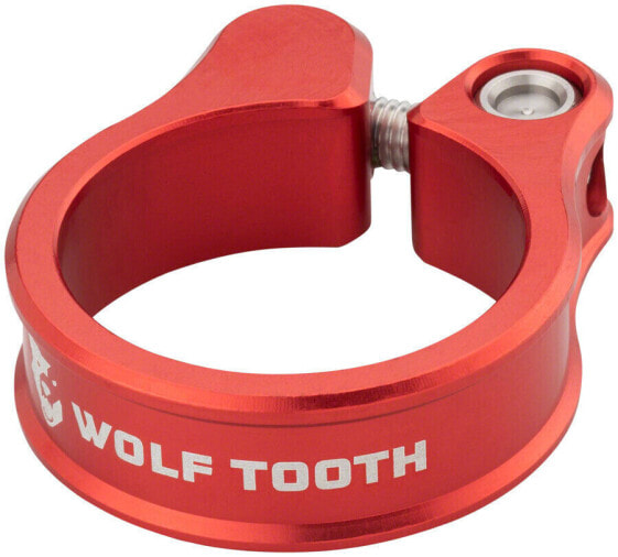 Зажим для подседельной трубы Wolf Tooth - 28,6 мм, красный