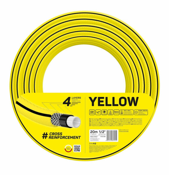 CELLFAST WĄŻ OGRODOWY YELLOW ROZMIAR: 5/8" DŁUGOŚĆ: 20m