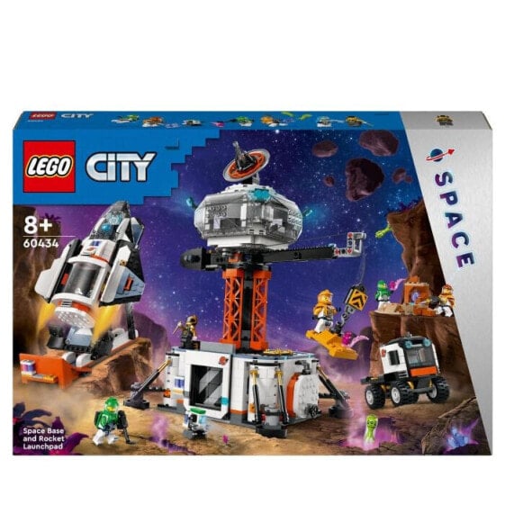 Конструктор пластиковый Lego City Реактивная станция с пусковой установкой (60434)