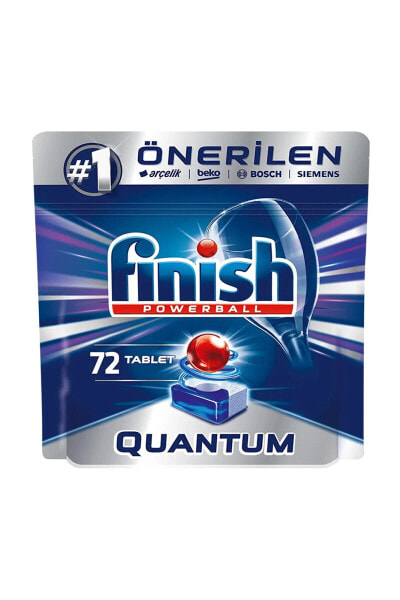 Таблетки для посудомоечных машин Finish Quantum 72 шт. 1.116 кг