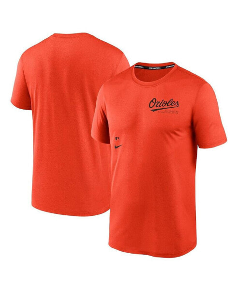 Men's Baltimore Orioles Authentic Collection Early Work Tri-Blend Performance T-Shirt