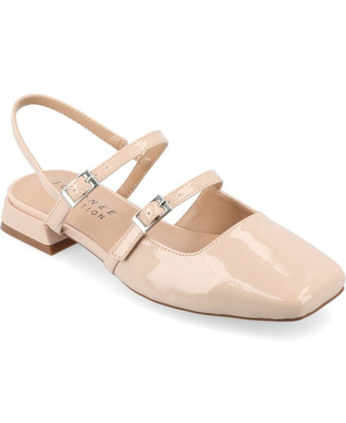 Women's Gretchenn Square Toe Mary Jane Flats