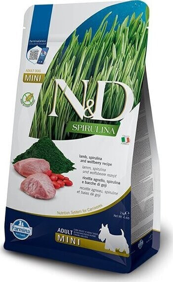 Farmina FARMINA N&D Spirulina Lamb Adult Medium&Maxi - sucha karma dla psa - 7 kg