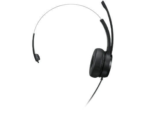 Lenovo 100 Mono - Headset - Head-band - Office/Call center - Black - Monaural - 1.8 m