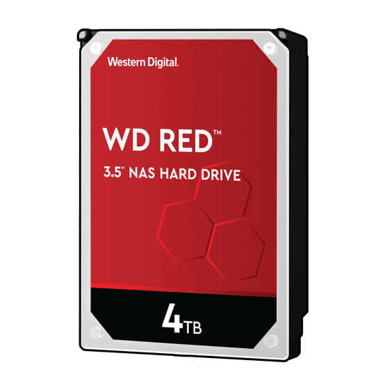 Жесткий диск Western Digital Red 3.5" 4000 ГБ 5400 об/мин