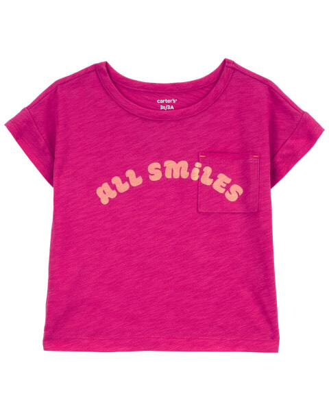 Baby All Smiles Pocket Tee 12M