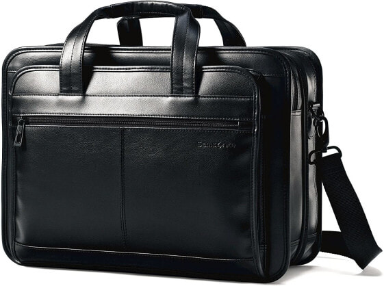 Портфель Samsonite Leather Expandable Briefcase