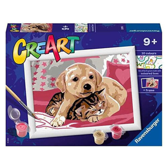 Набор для рисования по номерам Ravensburger CreArt On The Blanket