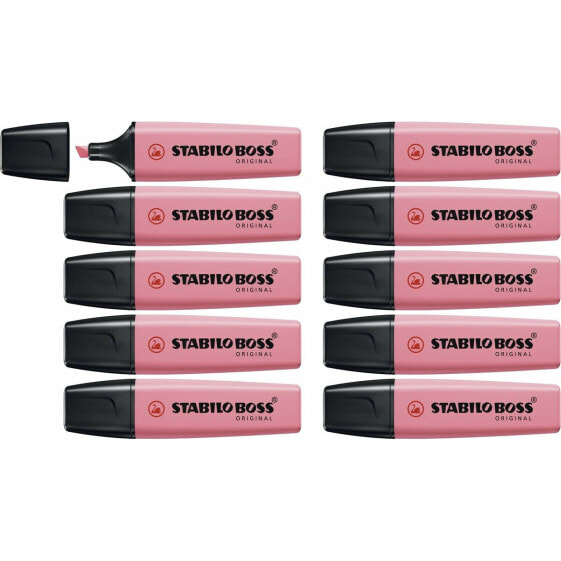 Флуоресцентный маркер Stabilo Boss Розовый 10 Предметы