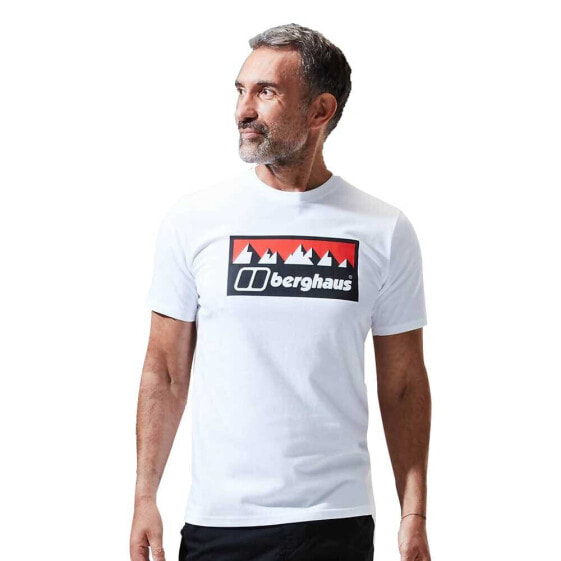 BERGHAUS Grey Fangs Peak short sleeve T-shirt