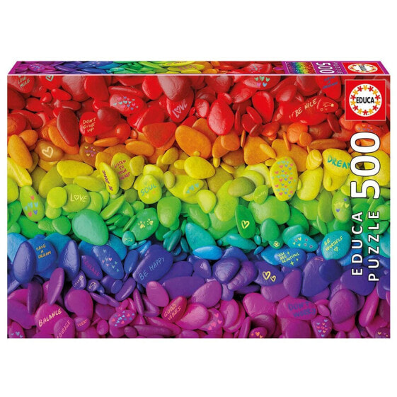 EDUCA BORRAS Puzzle 500 Colorful Stones