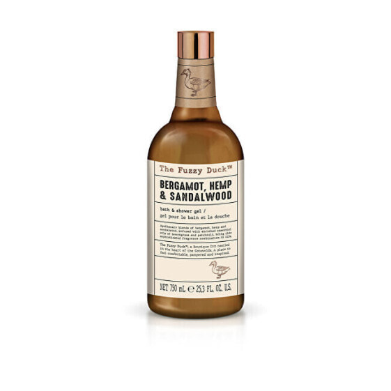 Shower gel Bergamot, Hemp & Sandalwood (Bath & Shower Gel) 750 ml