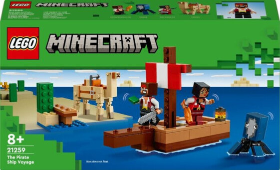 Конструктор пластиковый Lego Minecraft Piratenschiffreise