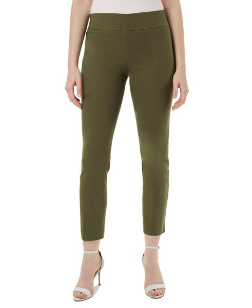 Women's Slim-Fit Ankle-Length Pull-On Pants