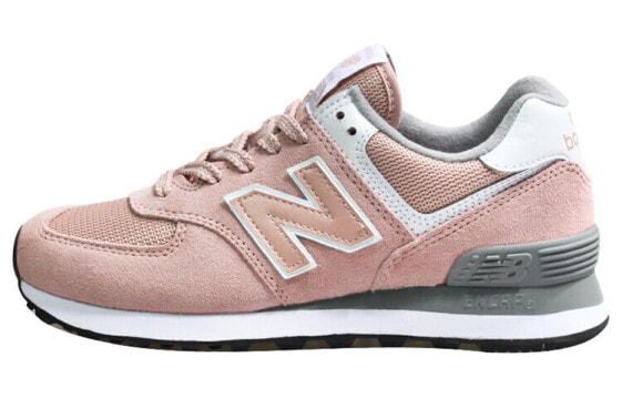 New Balance NB 574 低帮 跑步鞋 女款 粉色 B宽 / Кроссовки New Balance NB 574 B WL574UNC