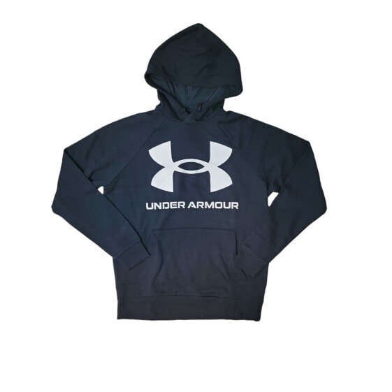 Under Armour Men's Rival Fleece Cold Gear Big Logo UA Pullover Hoodie, 1357093