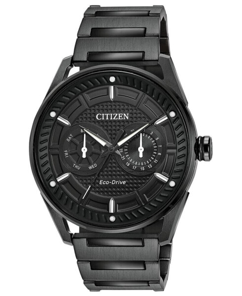 Drive from Citizen Eco-Drive Men's Black Stainless Steel Bracelet Watch 42mm