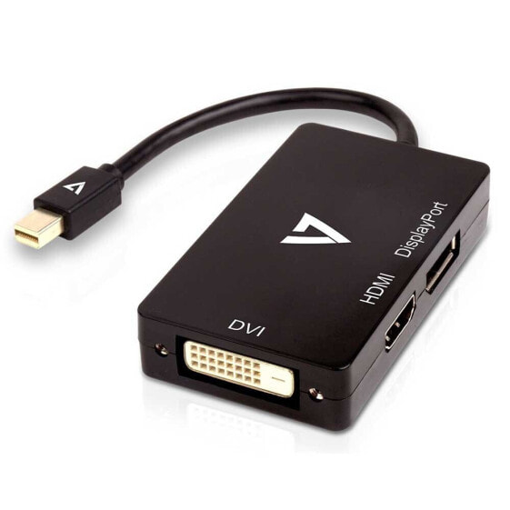 V7 Mini DisplayPort To DisplayPort/DVI/HDMI Adapter