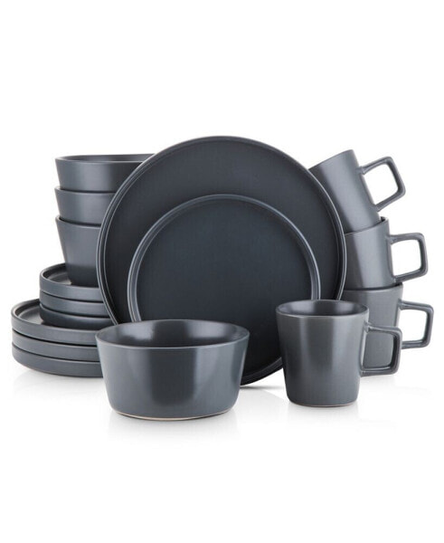 Celina 16 Pieces Dinnerware Set, Service For 4