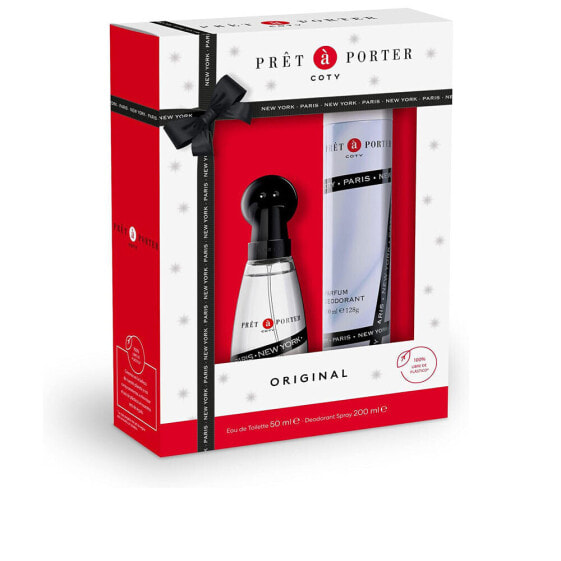 Парфюмированный набор Pret A Porter PRET A PORTER: туалетная вода 50 мл + дезодорант-спрей 200 мл