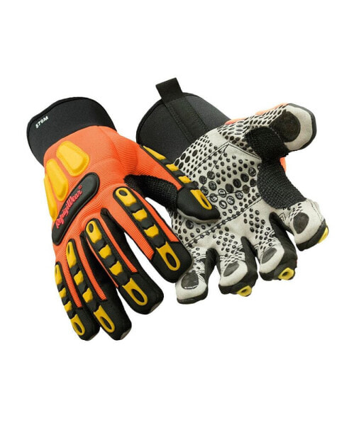 Men's Insulated HiVis Impact Protection Gloves