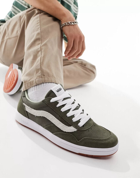 Vans Cruze unisex trainers in 90's olive green