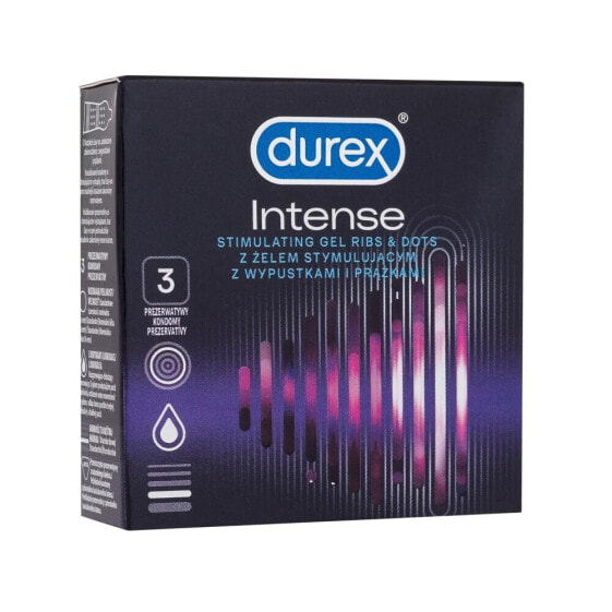 Durex Intense 3 St. kondom für Herren Kondom 3 St.