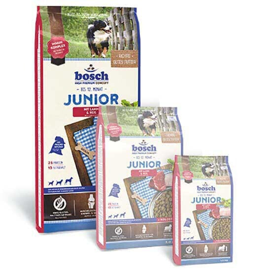 BOSCH TIERNAHRUNG Junior With Lamb And Rice 15kg Dog Food