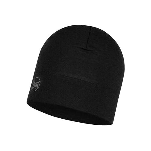 Buff Czapka Wool Hat Solid Black